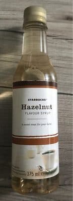 Sirop saveur noisette