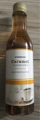 Sirop saveur caramel
