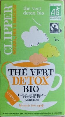 Thé vert bio détox