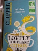 Thé blanc au citron bio