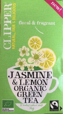 Jasmine & Lemon Organic Green Tea