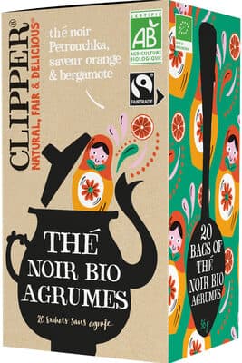 Thé noir aux agrumes bio