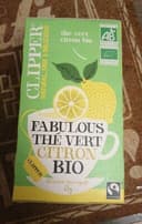 Fabulous thé vert citron bio