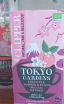 Infusion bio balade à Tokyo thé vert jasmin et pêche