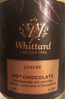 Whittard luxury - hot chocolate