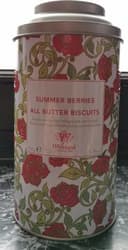 Summer berries all butter biscuits
