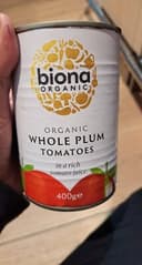 Biona Organic Peeled Whole Tomatoes