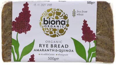 Amaranth/quinoa rye bread imp