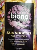 Nudler Asia Biona 250 g økologisk