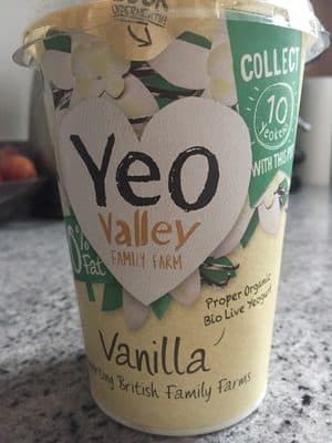 0% Fat Vanilla Yogurt
