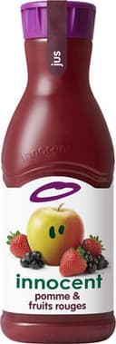 Pur jus pomme et fruits rouges