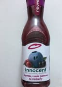 Innocent myrtille, cassis, pommes et cranberry