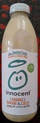 Smoothie ananas banane et coco