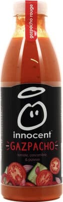 Gazpacho tomate, concombre & poivron