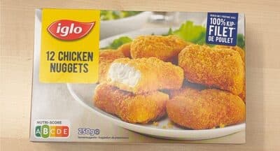 12 nuggets de poulet
