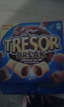 Barres de céréales Trésor Break Kellogg's Chocolat au Lait - 5x26g