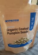 Organic coated pumpkin seeds