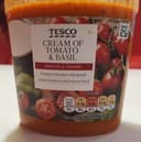 Cream of tomato & basil