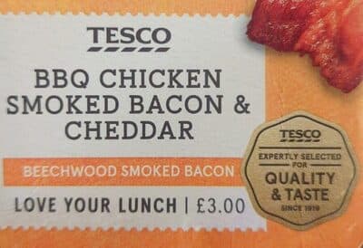 BBQ chicken and bacon cheese