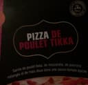 Pizza de poulet tika
