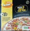 Pizza de poulet peri-peri
