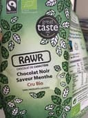 Chocolat noir menthe cru
