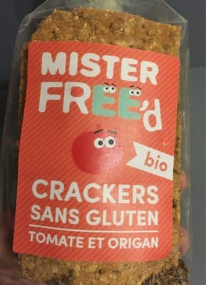 Crackers tomates et origan
