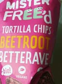 Tortilla chips betterave