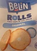 Biscuits fines chips Rolls goût original