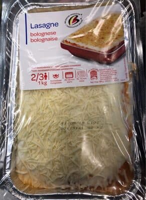 Lasagne bolognaise carrefour discount