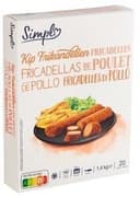 Simpl Fricadellas de Poulet 20 Pièces