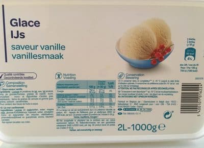 Glace PARFUM VANILLE