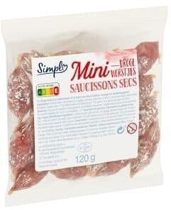SIMPL Mini saucissons secs