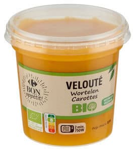 Carrefour Bio Bon Appétit! Velouté Carottes