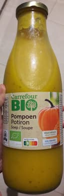 Carrefour Bio Potiron Soupe