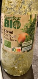 Carrefour Bio Cerfeuil Soupe