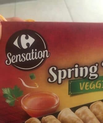 Carrefour Sensation Spring Rolls Veggie