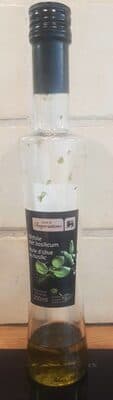 Huile d'olive au basilic