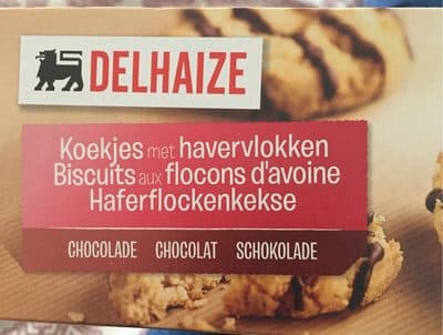 Biscuits aux flocons d'avoine chocolat