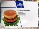 6 Cheeseburgers surgelés