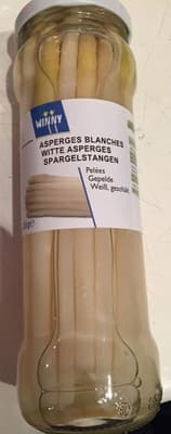 Asperges blanches pelées