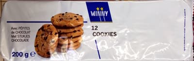 Cookies aux pépites de chocolat