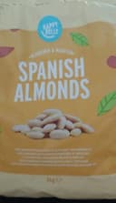 Bleached and roasted spanish almonds