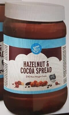 Pâte à tartiner noisette et cacao