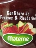 Aardbeien rabarberconfituur