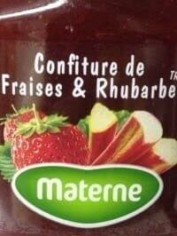 Aardbeien rabarberconfituur