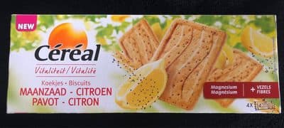 Biscuit citron/pavot