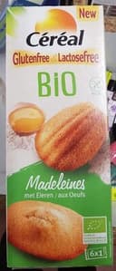 Madeleines sans gluten