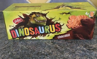 Biscuits Dinosaurus chocolat