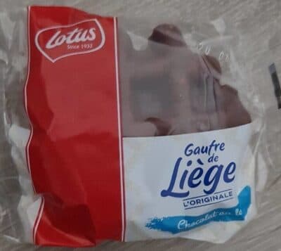 Gaufre de liège Chocolat au lait